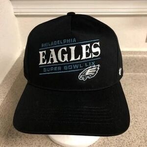 NFL ‘47 Black Philadelphia Eagles Super Bowl LIX Snapback